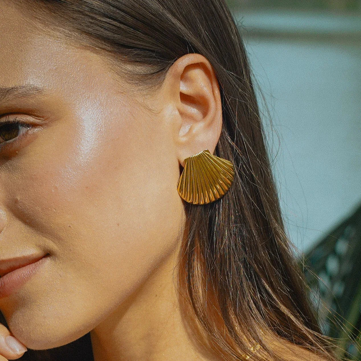 Brooke | Boucles d'oreilles coquillage pour femme