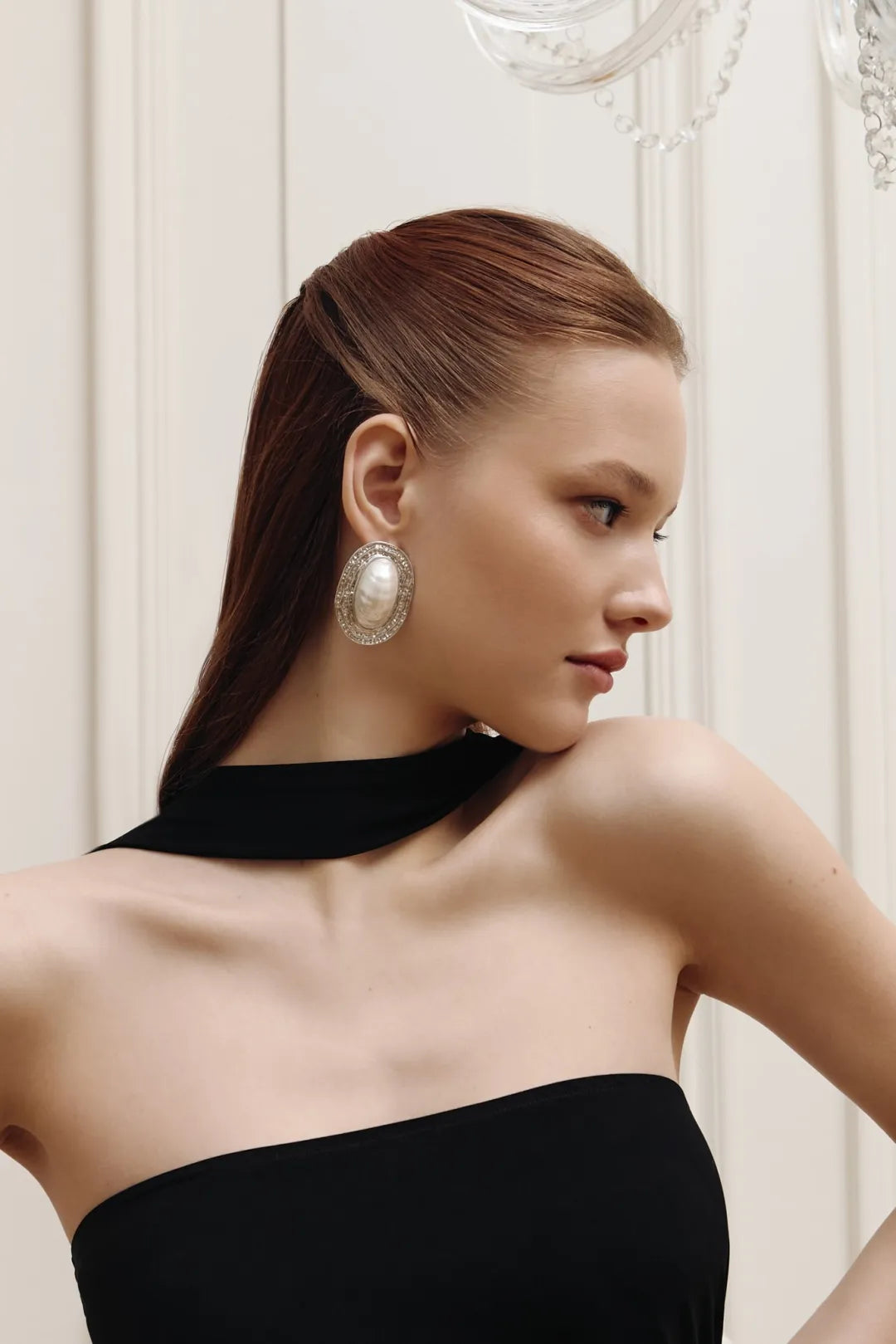 Isabelle | Boucles d'oreilles pendantes vintage à perles pour femmes
