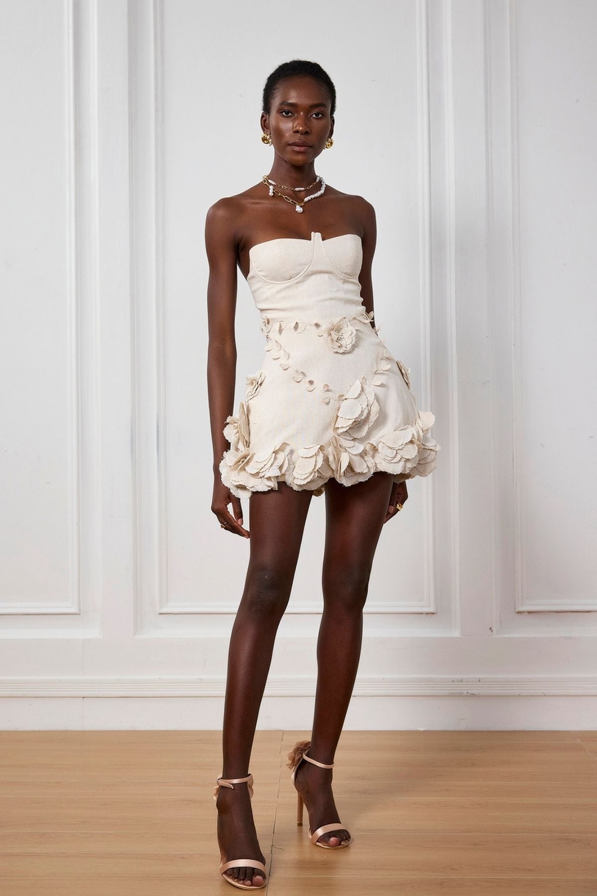 Monroe | Robe de soirée bustier courte pour femme