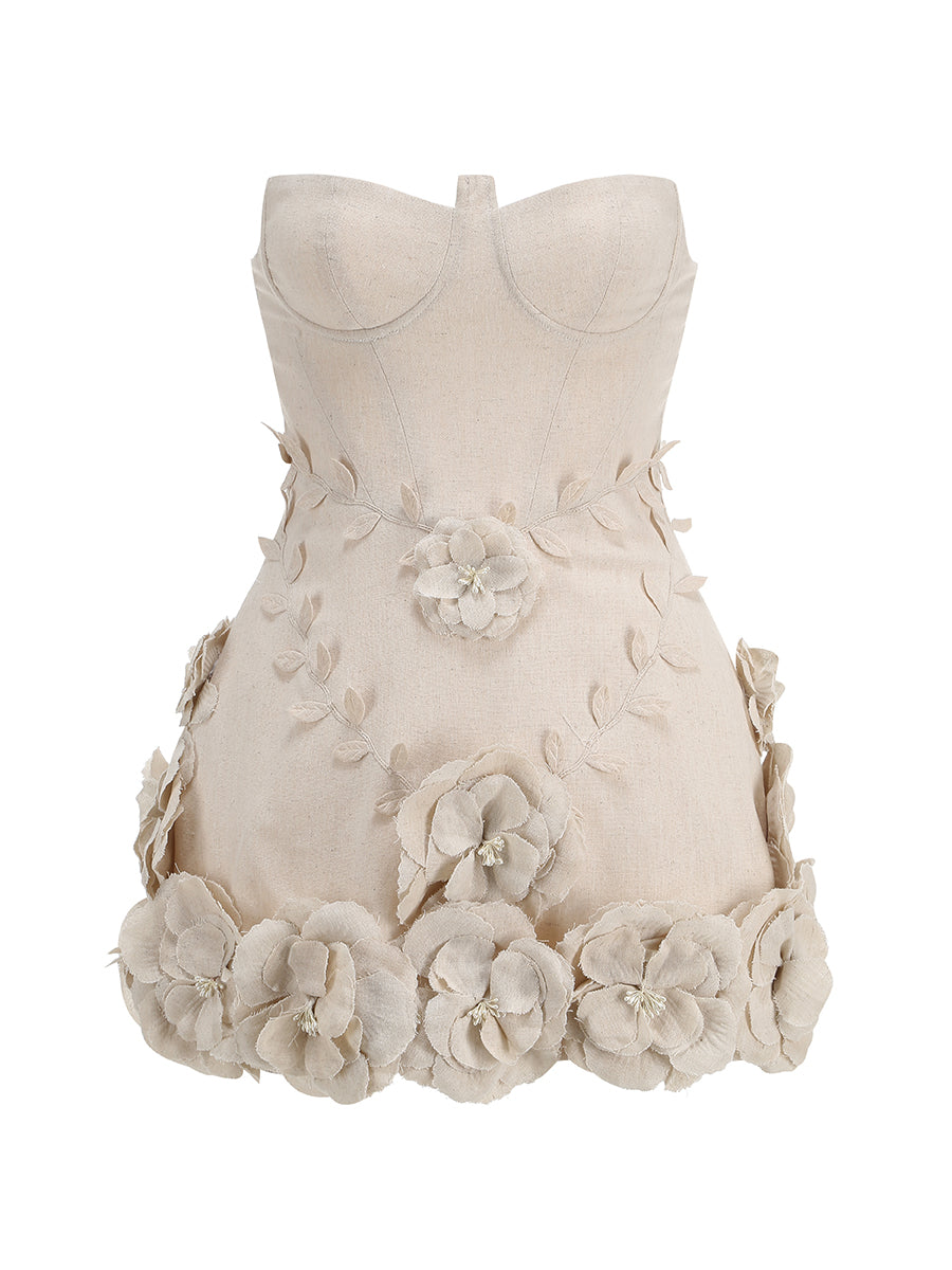 Monroe | Robe de soirée bustier courte pour femme